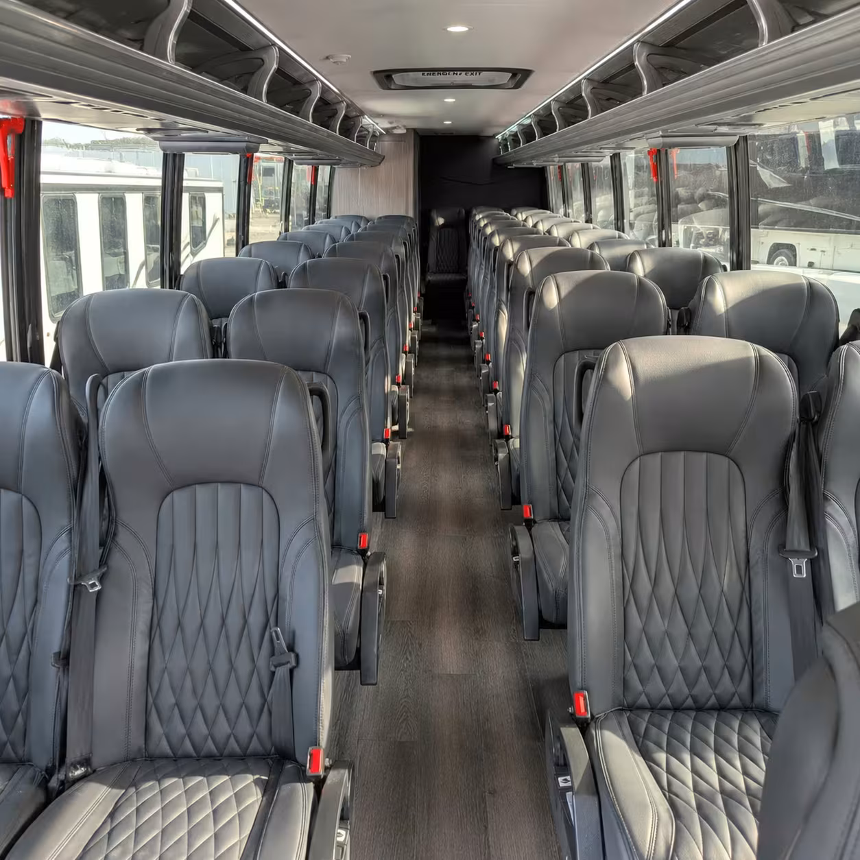 30 passenger minibus interior