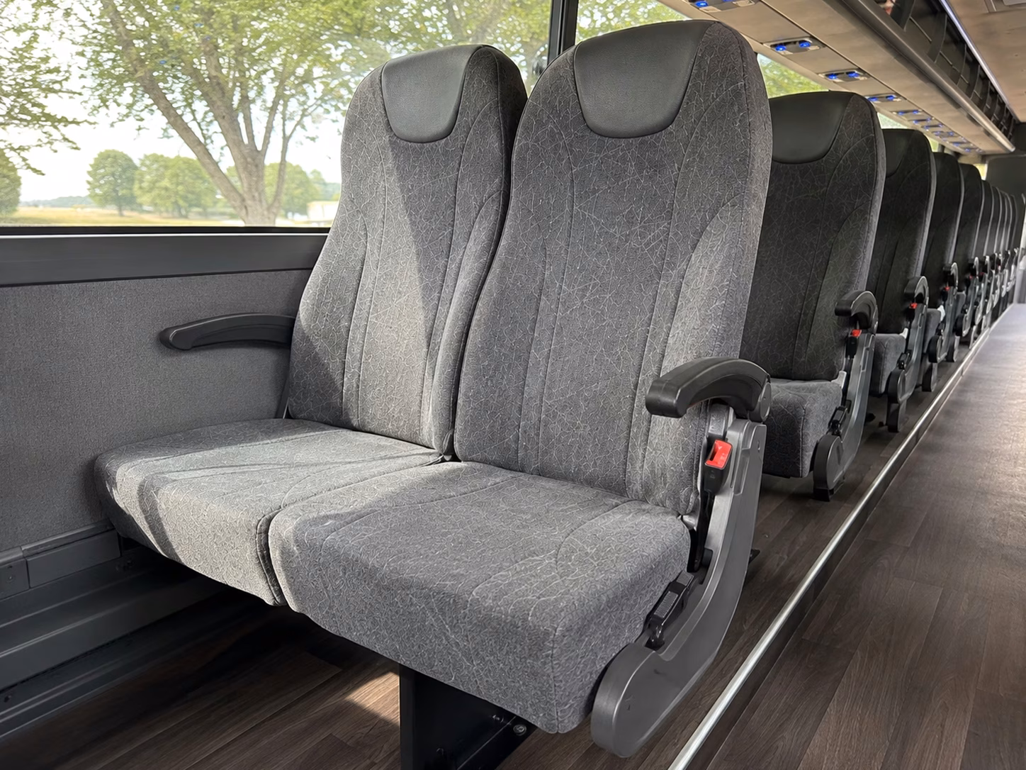 stamford charter bus interior