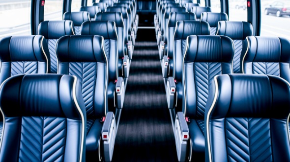 stamford 54 passenger charter bus rental